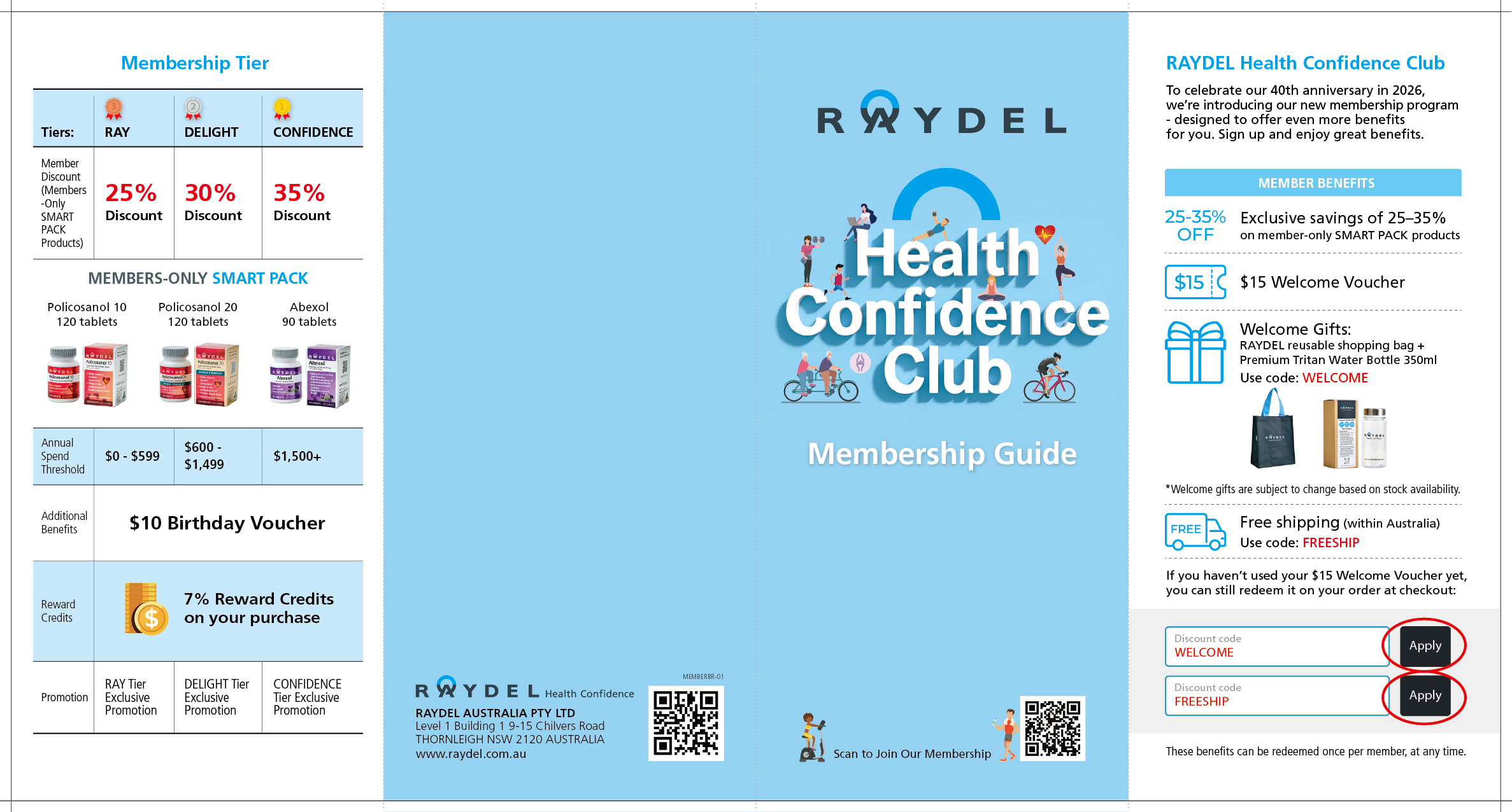 8pp DL Membership Brochure